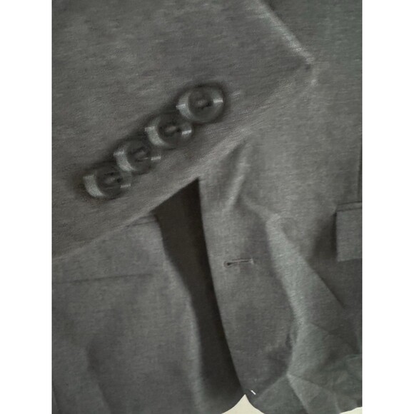 RYAN SEACREST DISTINCTION GRAY 40 LONG 100% WOOL SUIT TOP BLAZER SPORT COAT NWT - Picture 7 of 16